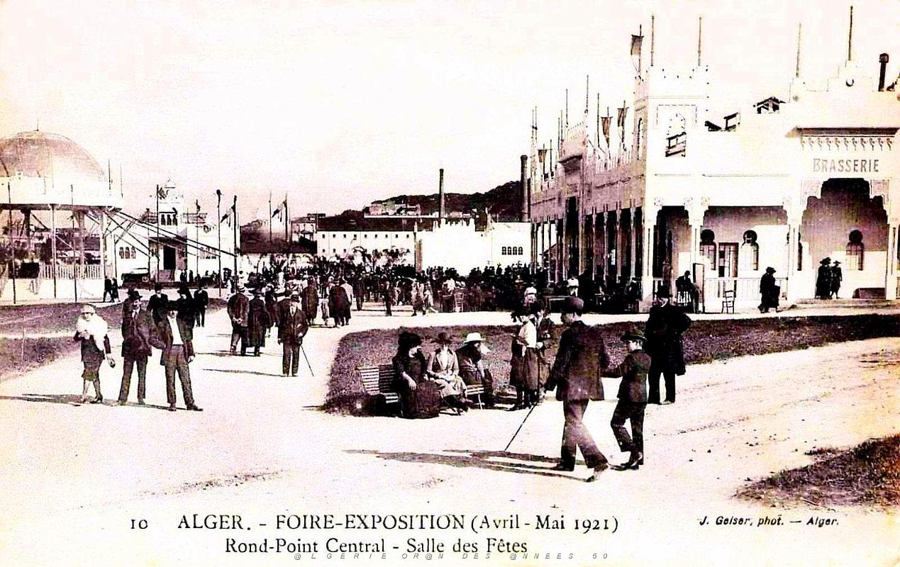 1753- Alger - Foire-Expo - Salle des Fetes - 1921.jpg